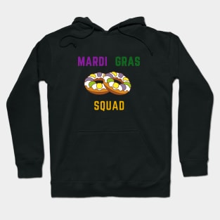 Mardi Gras Fat Tuesday and Eat Donuts. Hoodie